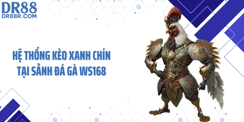 Hệ thống kèo xanh chín tại sảnh đá gà WS168